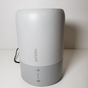 doTerra Dawn Aroma Humidifier Essential Oil Diffuser Gray White Colorblock